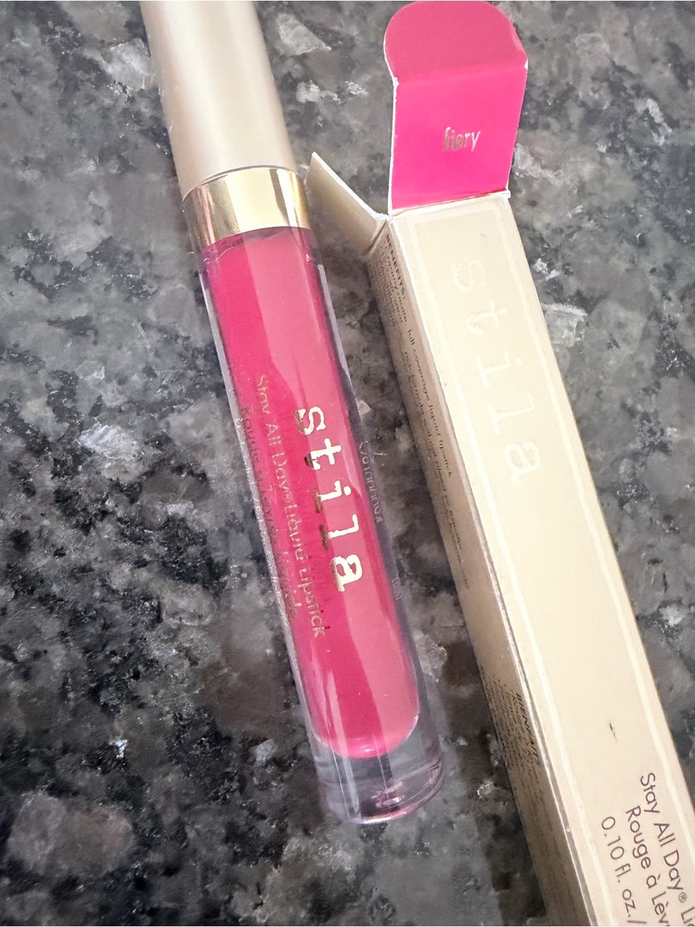 Stila Stay All Day Liquid Lipstick — Fiery red Shade